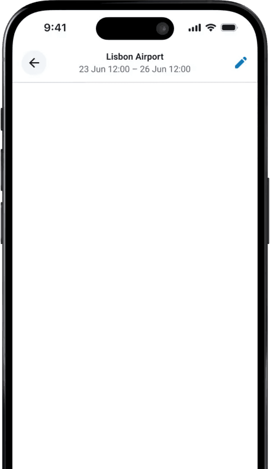 Mobile App Interface